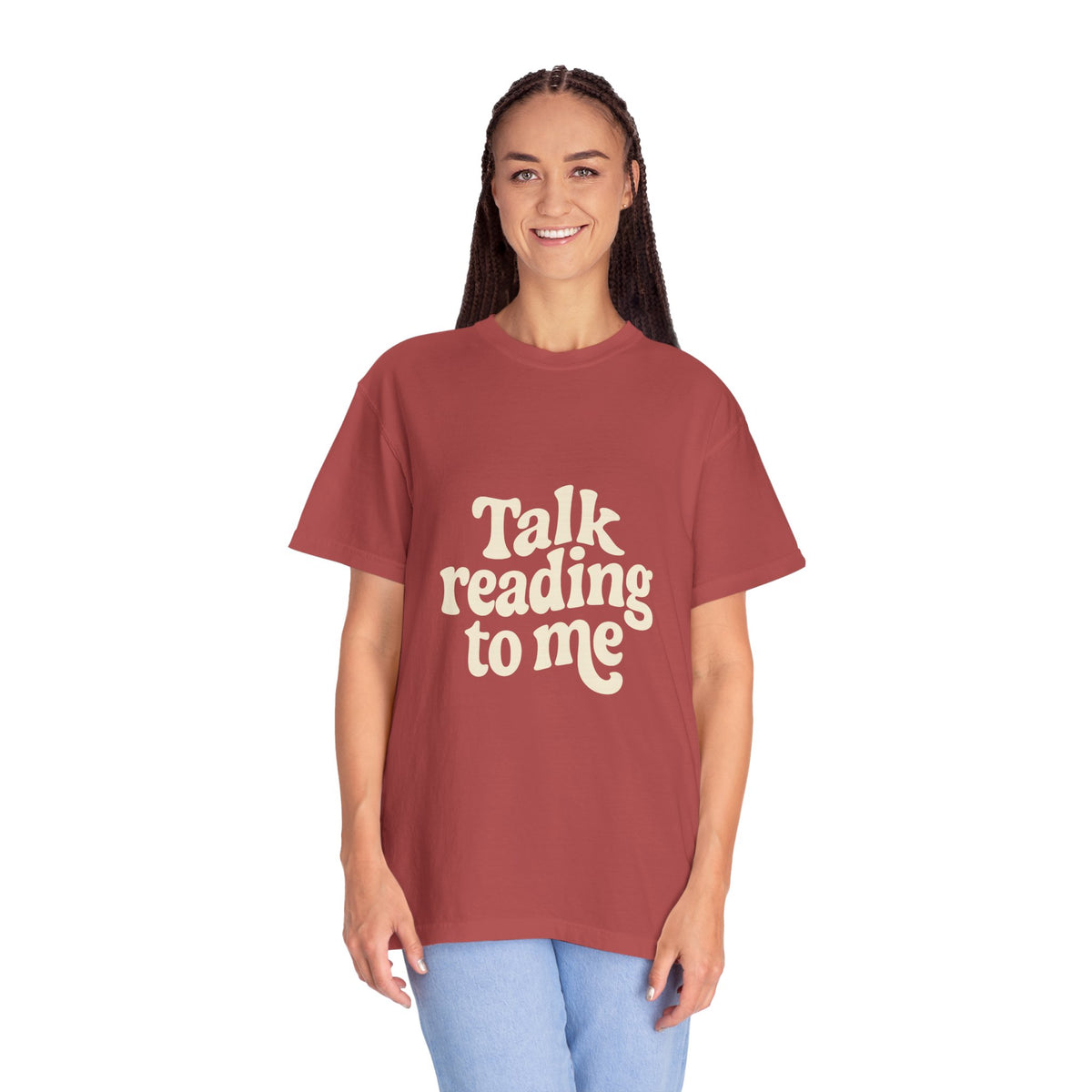 Talk Reading To Me T-Shirt — Vintage Book Lover Tee - Trending Now - October 2026
