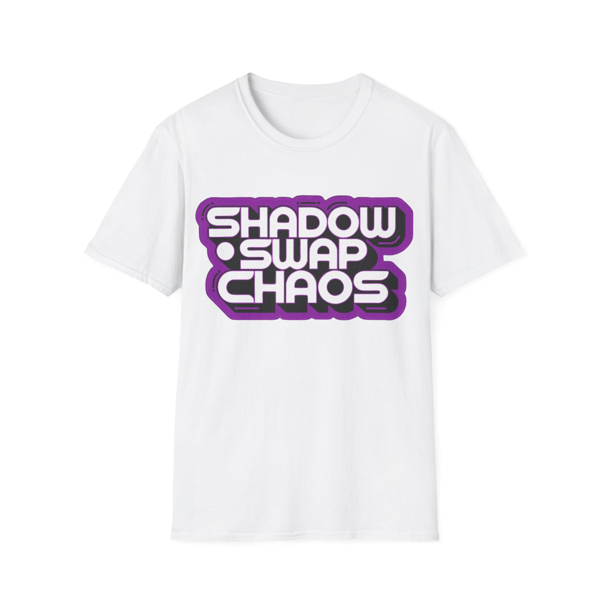 Shadow Swap Chaos T-Shirt — Retro Purple Gaming Graphic Tee - Trending Now - August 2026