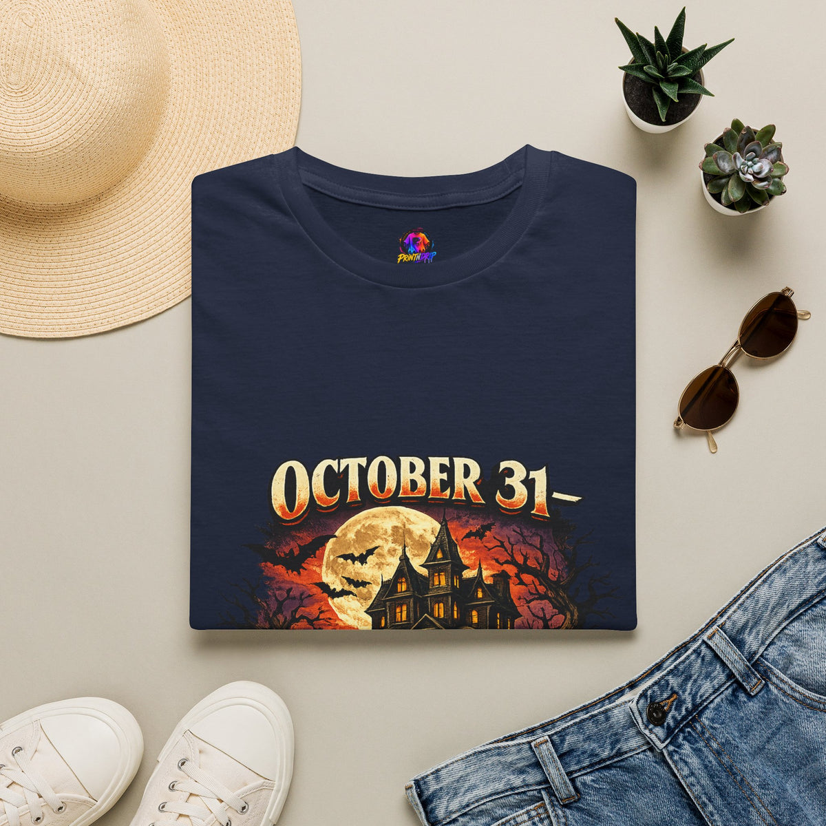Halloween October 21 Unisex Softstyle T-Shirt