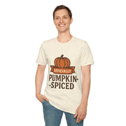 Officially Pumpkin Spiced Graphic Tee, Cute Autumn Season Latte T-Shirt - Trending Now - September 2026
