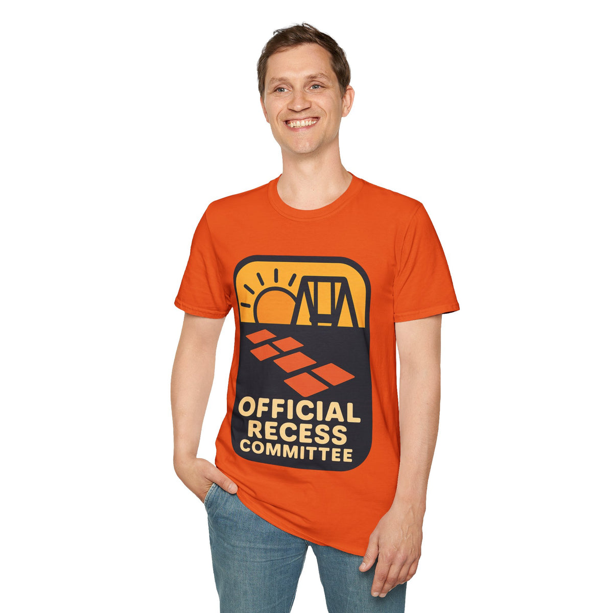 Official Recess Committee T-Shirt – Retro Sunset Camp Graphic Tee - Trending Now - August 2026