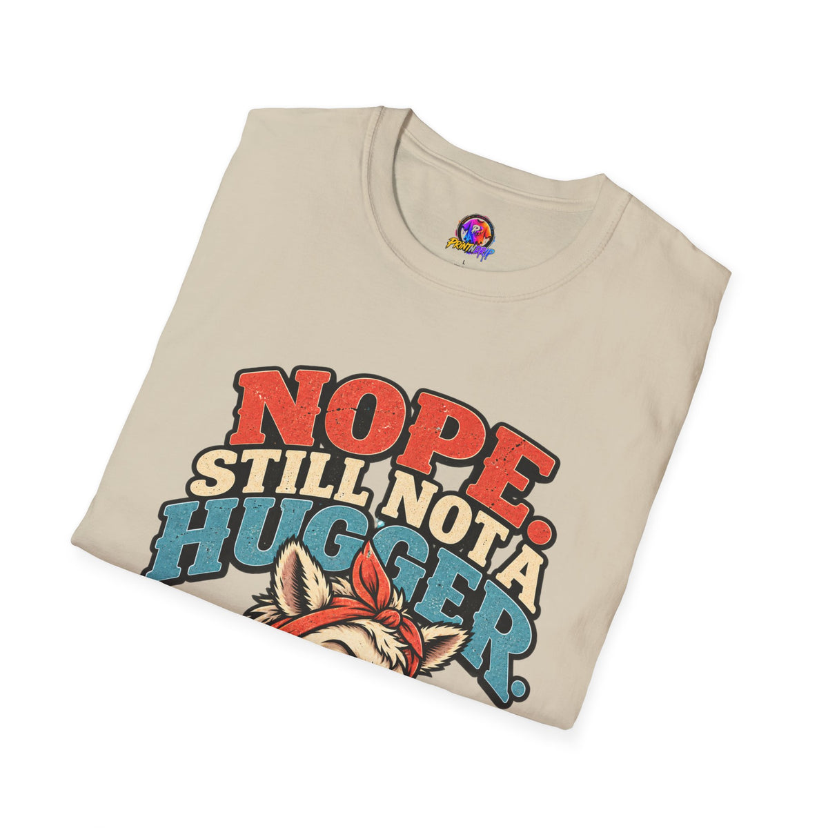 Funny And Witty Nope Still Not a Hugger Llama T-Shirt