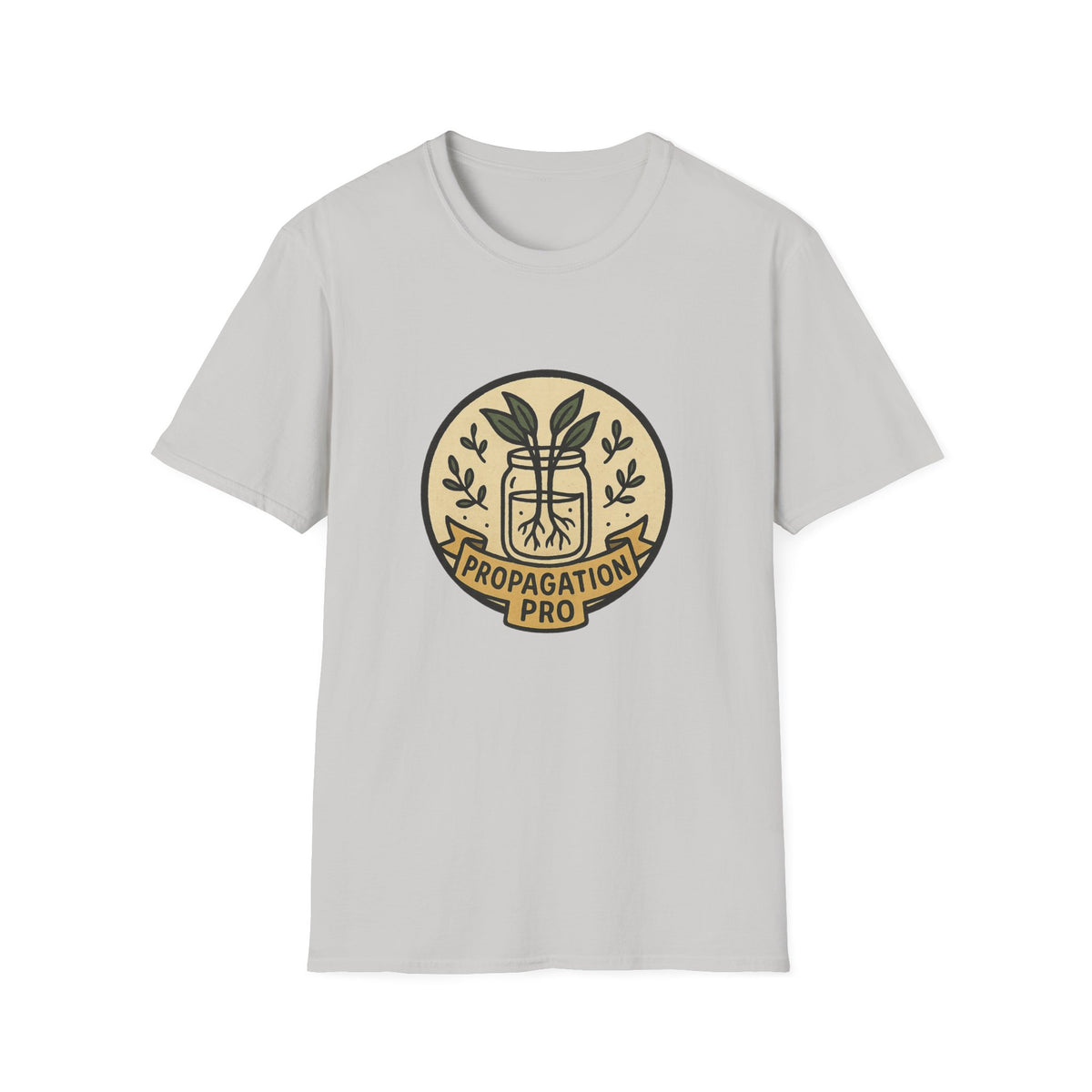 Herbal Apothecary Logo T-Shirt — Botanical Plant Badge Tee - Trending Now - August 2026