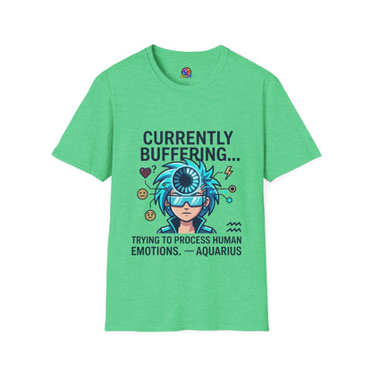 Currently Buffering T-Shirt — Funny Aquarius Zodiac Tee
