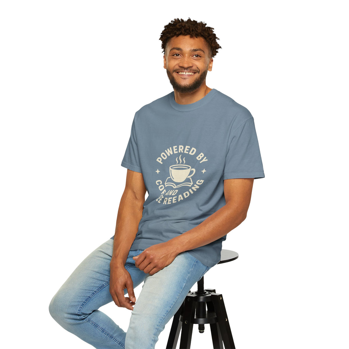 Coffee & Reading T-Shirt — "Powered by Coffee and Reading" Graphic Tee - Trending Now - October 2026