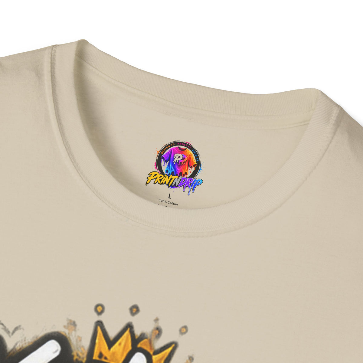 Children's Cancer Awareness T-Shirt — "Kids Fight The Toughest Battles" Gold Ribbon