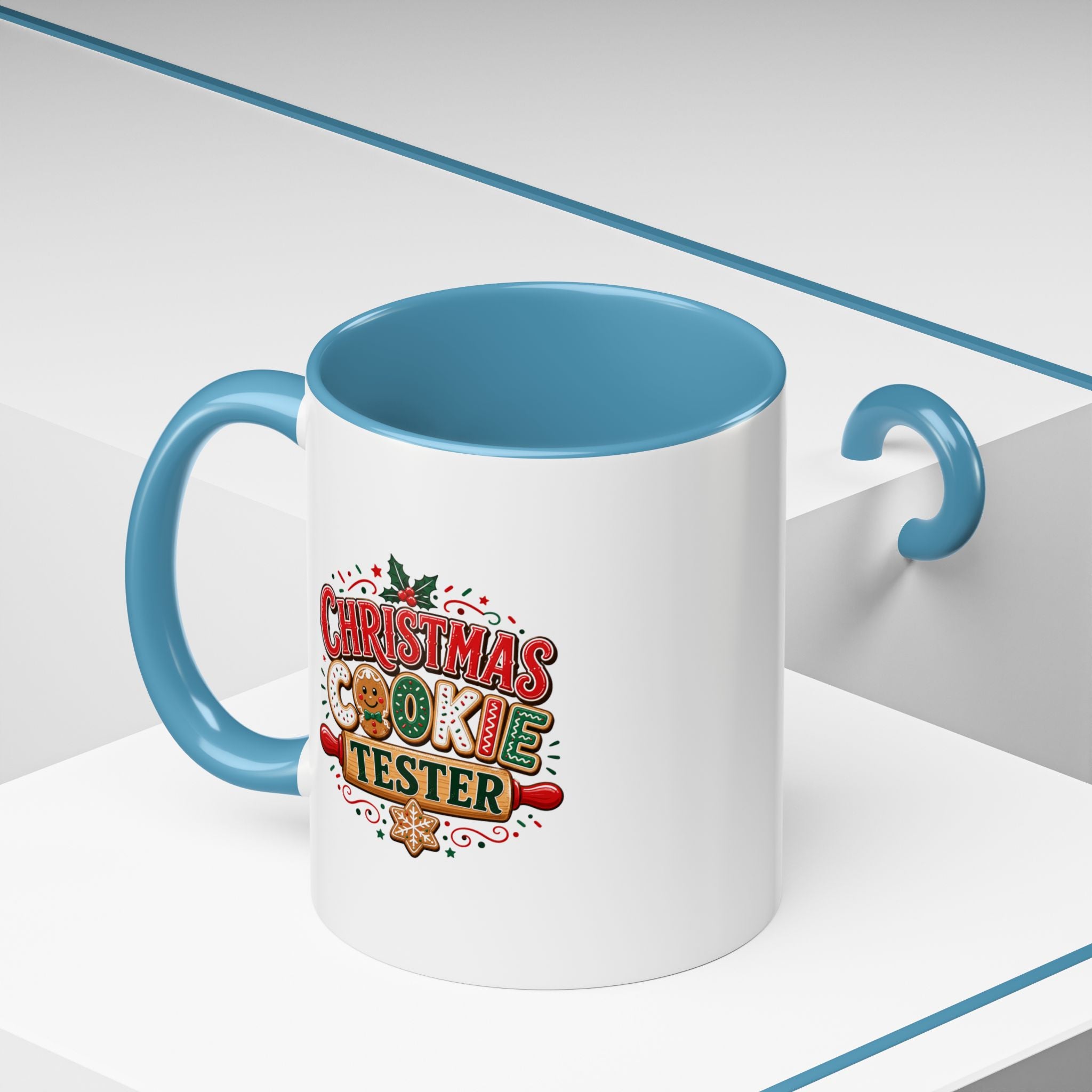 Christmas Cookie Tester Mug — Holiday Coffee Cup