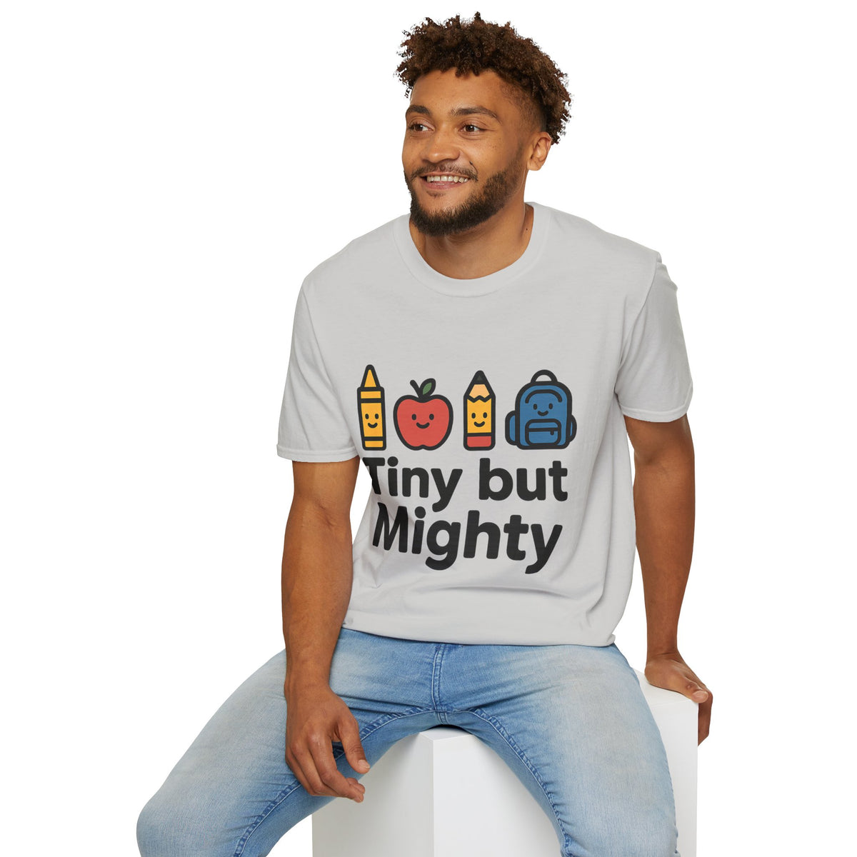 Cute School Supplies Graphic T‑Shirt — Pencil Apple Crayon Backpack Design - Trending Now - August 2026