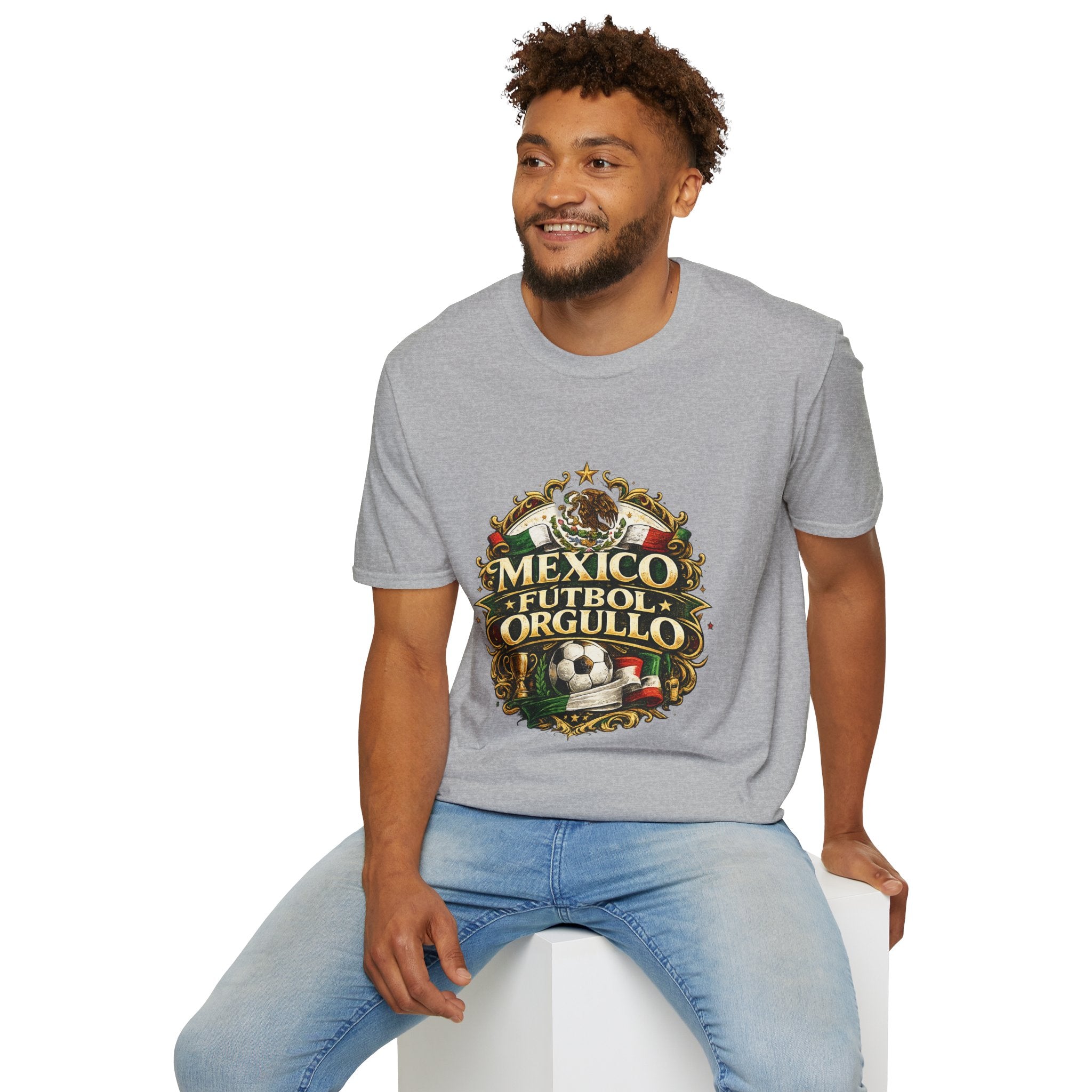 Mexico Fútbol Orgullo T-Shirt — Mexican Soccer Pride Graphic Tee