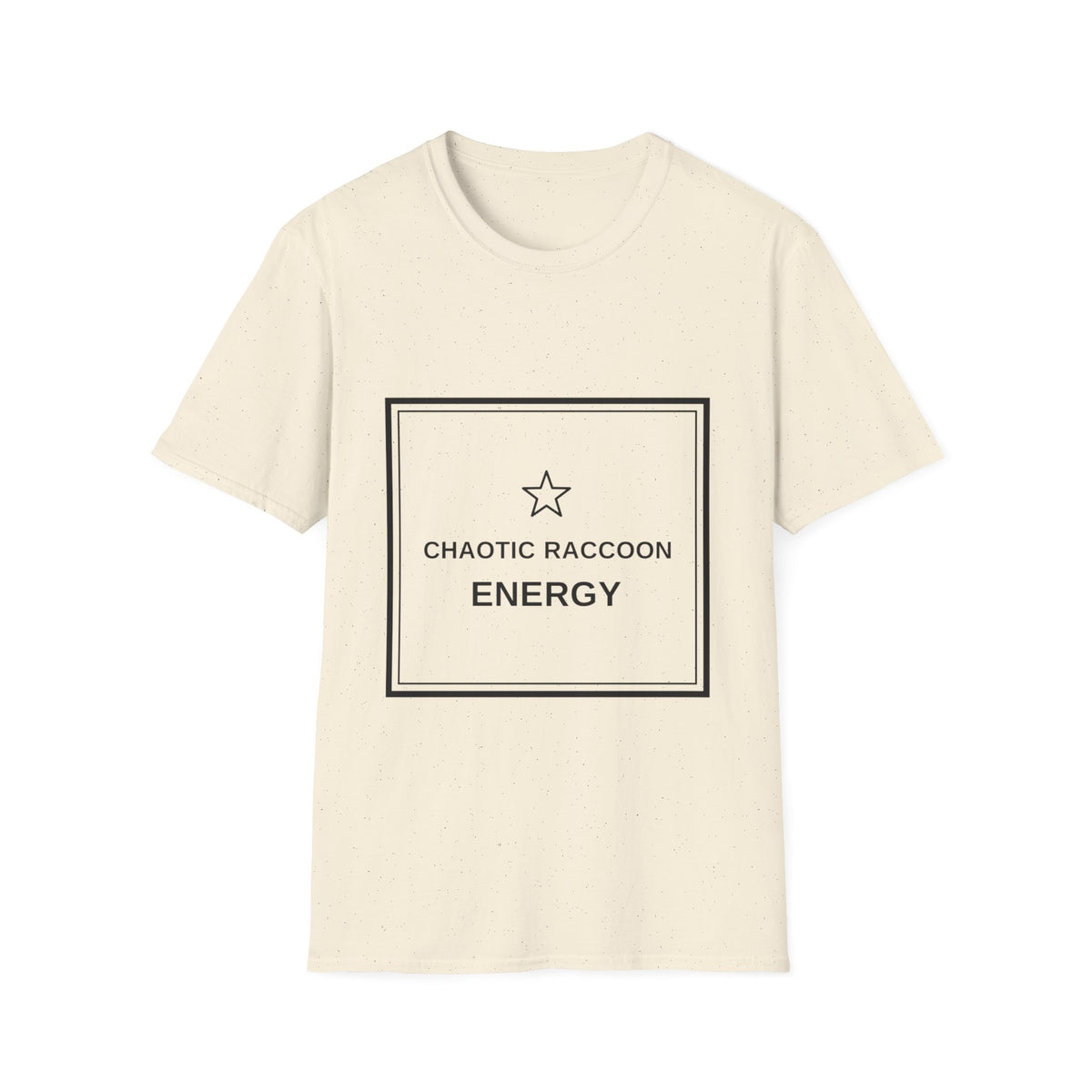 T-Shirt — Chaotic Raccoon Energy Graphic Tee - Trending Now - August 2026
