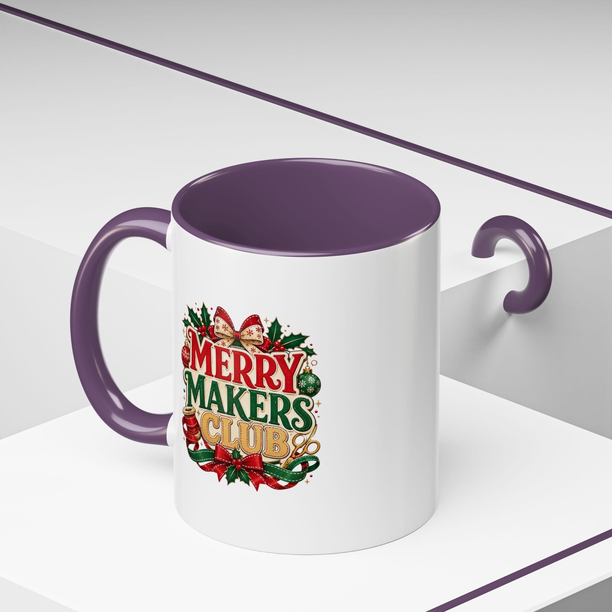 Accent Coffee Mug Merry Makers Club