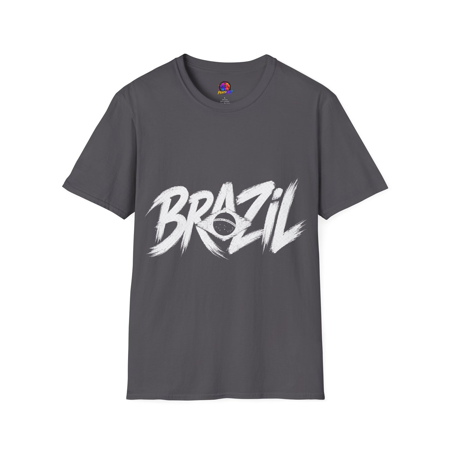 Brazil Minimal Marble Waves T-Shirt