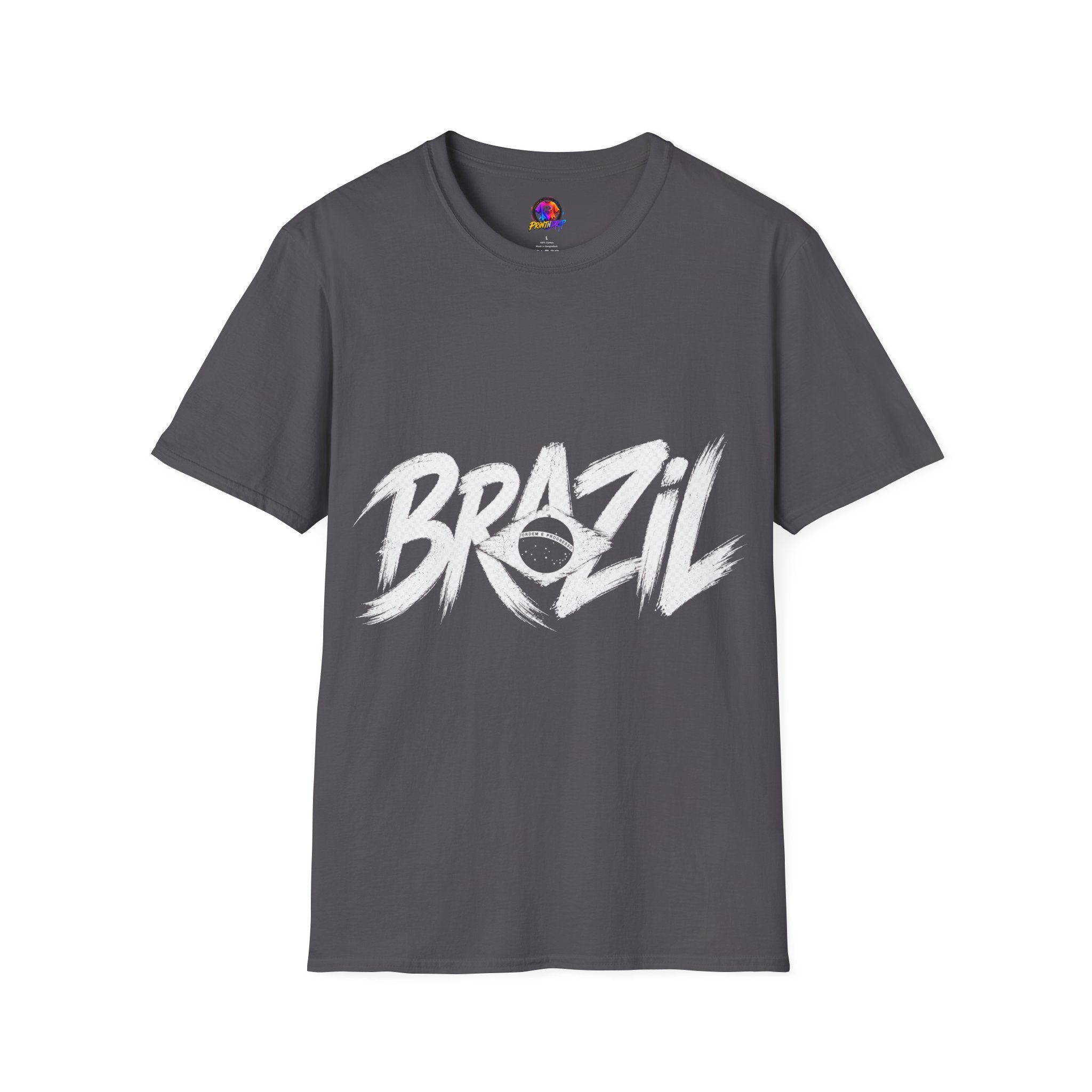 Brazil Minimal Marble Waves T-Shirt