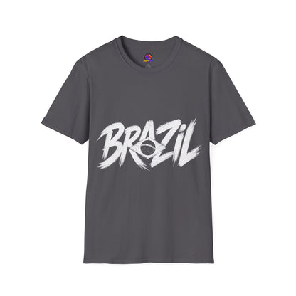Brazil Minimal Marble Waves T-Shirt