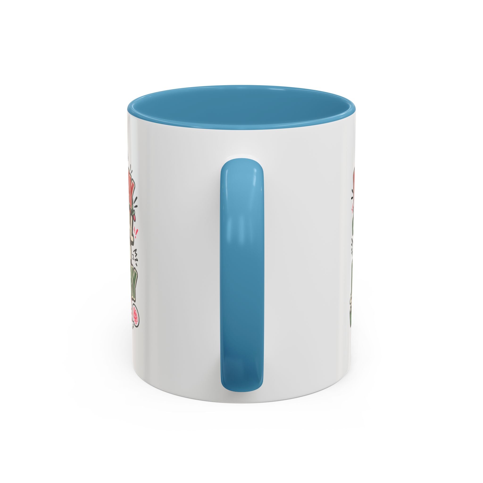 Modern Day Christmas Holiday Social Battery Low Accent  Coffee Mug