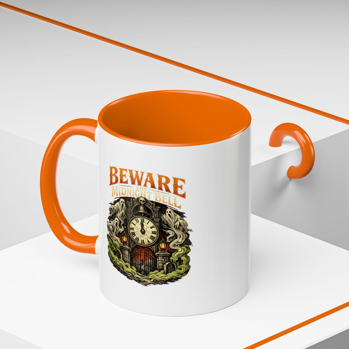 Halloween Beware Accent Coffee Mug
