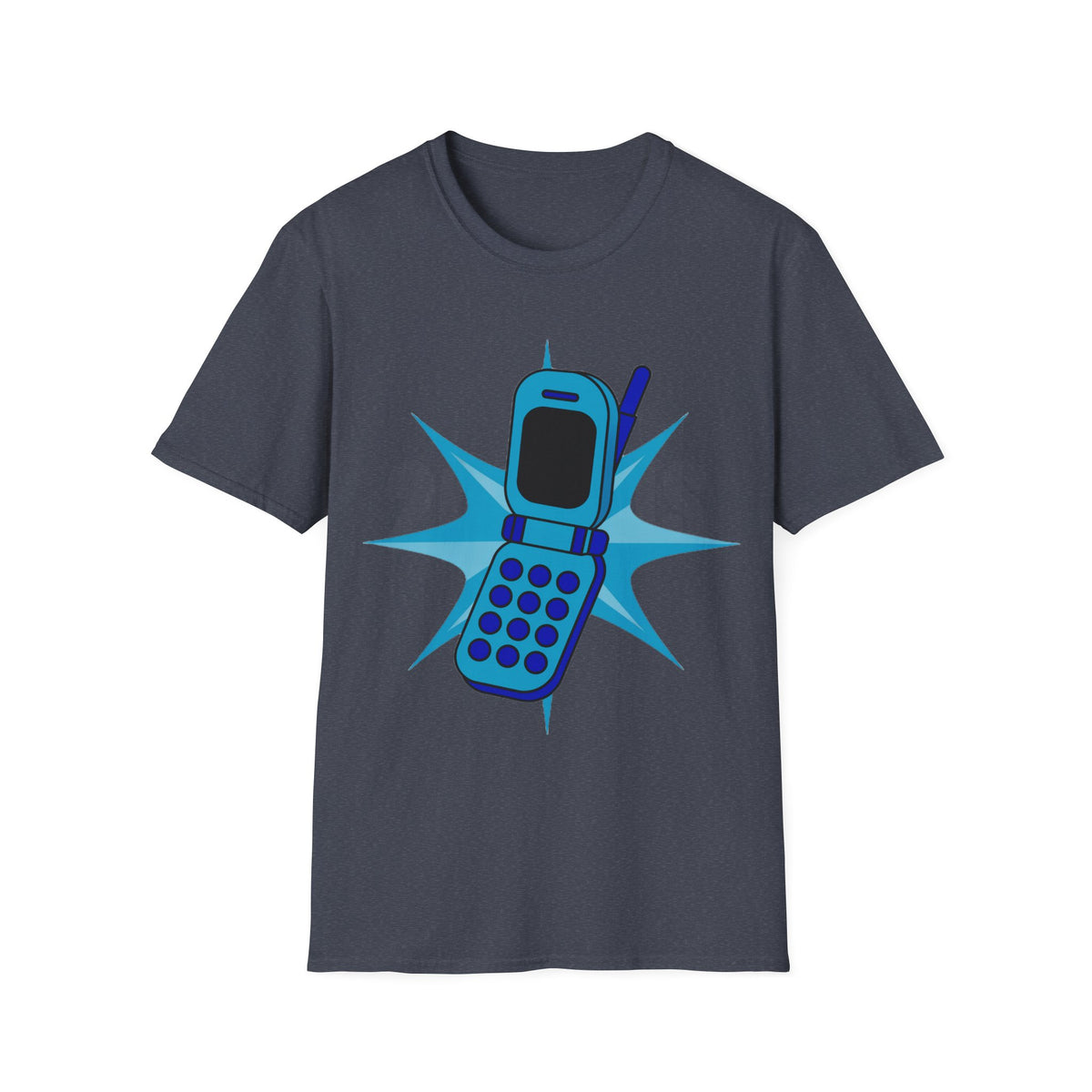 Retro Cell Phone Graphic T-Shirt — 90s Nostalgia Vintage Mobile Tee - Trending Now - September 2026
