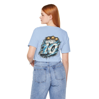 Buenos Aires Nights T‑Shirt — '10' Grunge Graphic Tee - Argentina No. 10