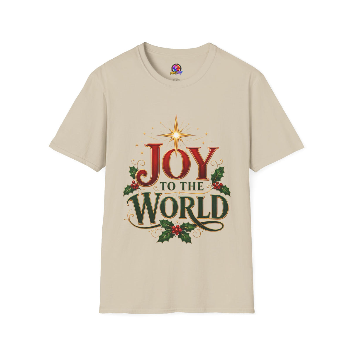 Joy to the World T-Shirt — Festive Christmas Holiday Tee