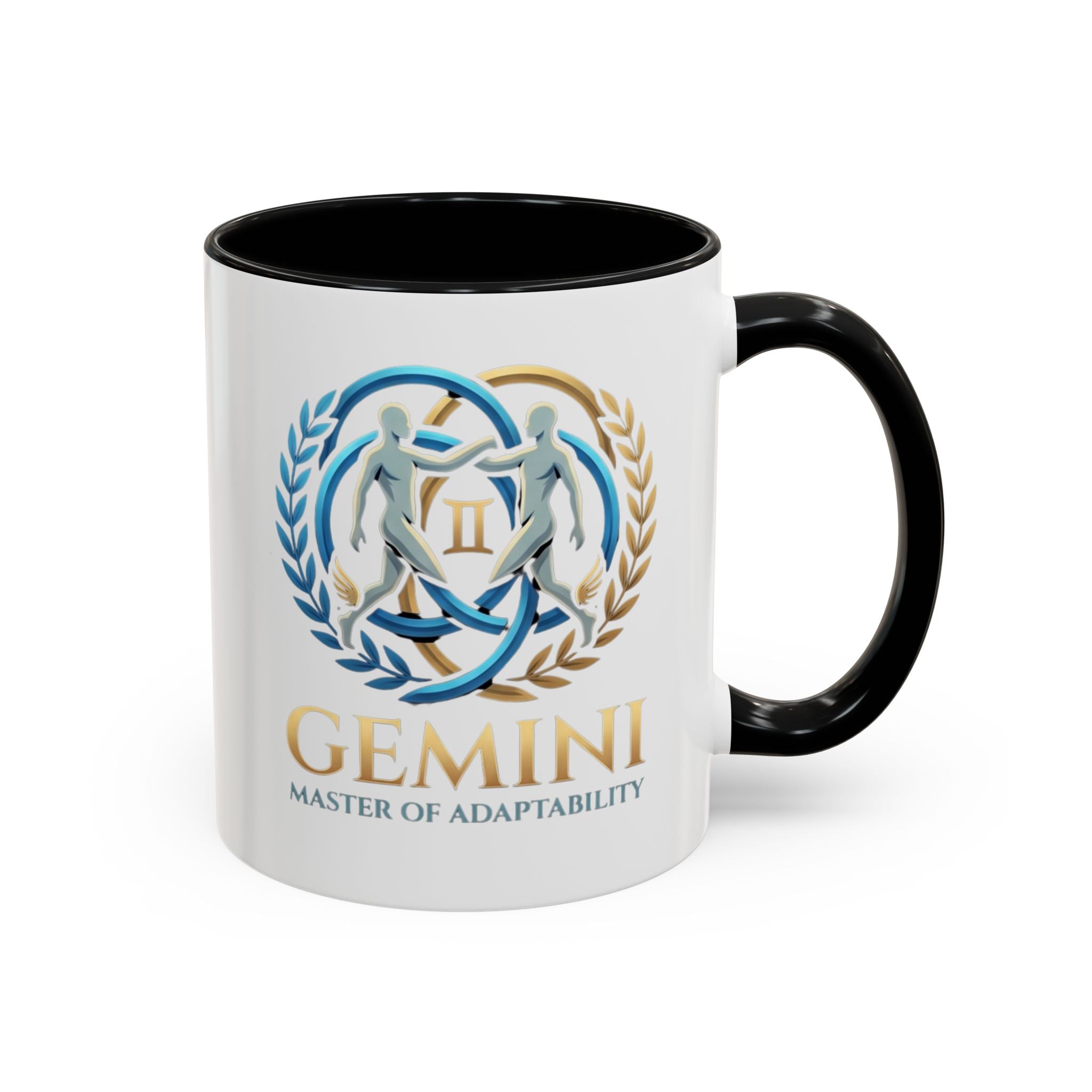Gemini Zodiac Coffee Mug — 'Master of Adaptability' Accent Mug (11/15oz)