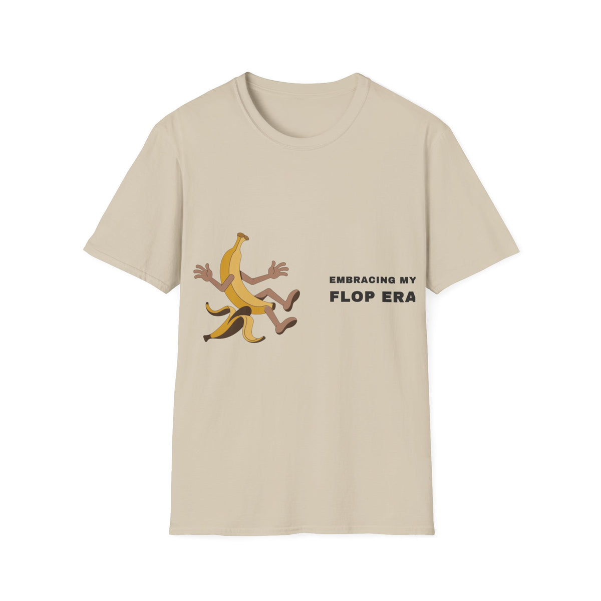 T-Shirt — Comedic Banana 'Flop Beat' Graphic Tee - Trending Now - September 2026