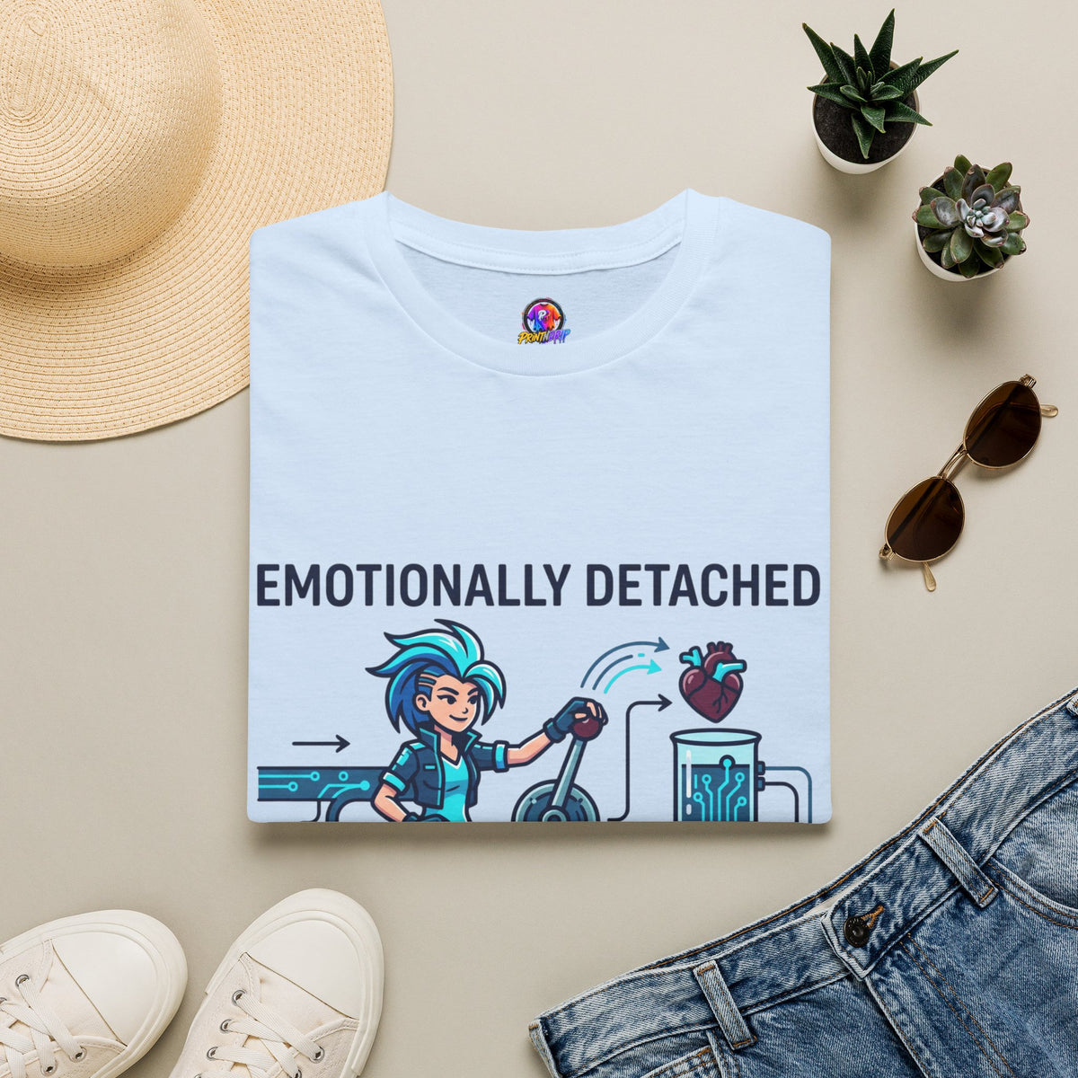 Emotionally Detached, Intellectually Invested T-Shirt