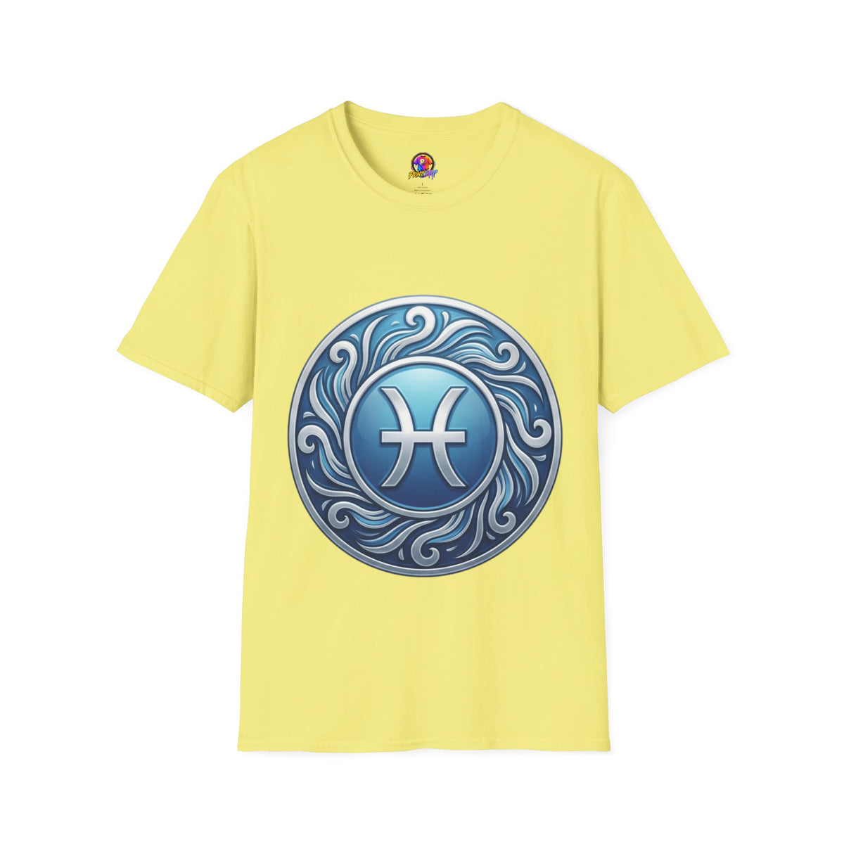 Pisces Zodiac T-Shirt – Blue Water Sign Astrology Tee