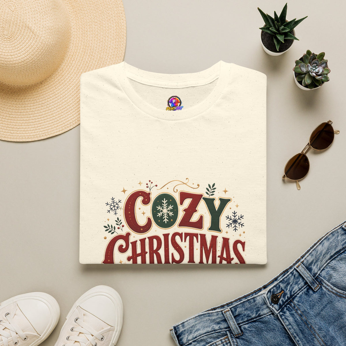 Cozy Christmas Vibes T-Shirt