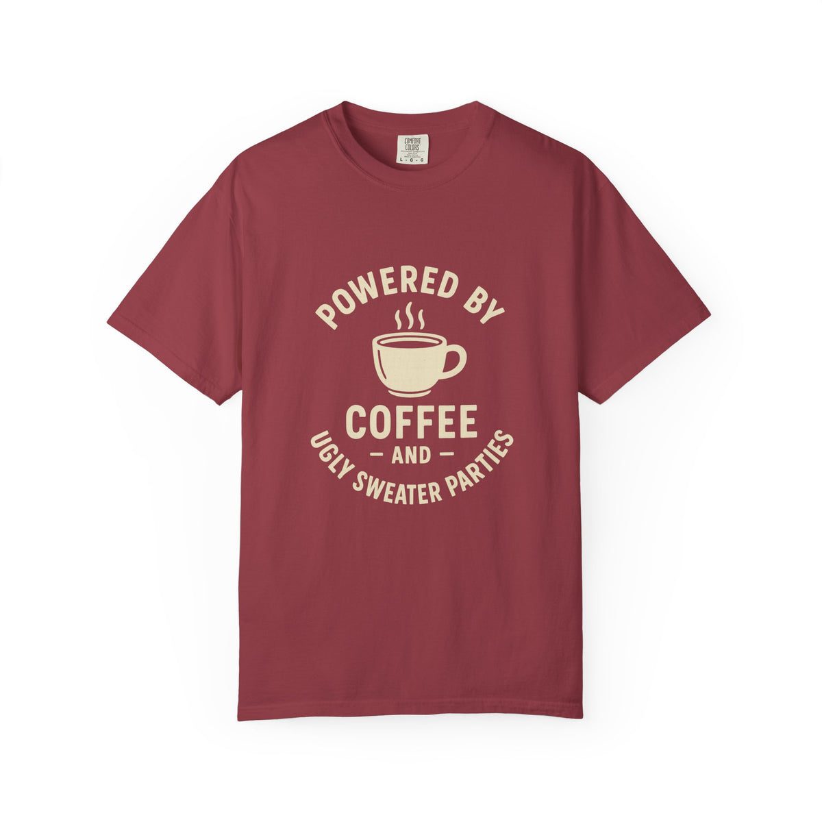 Powered by Coffee T-Shirt — Funny Coffee Lover Tee - Trending Now - October 2026