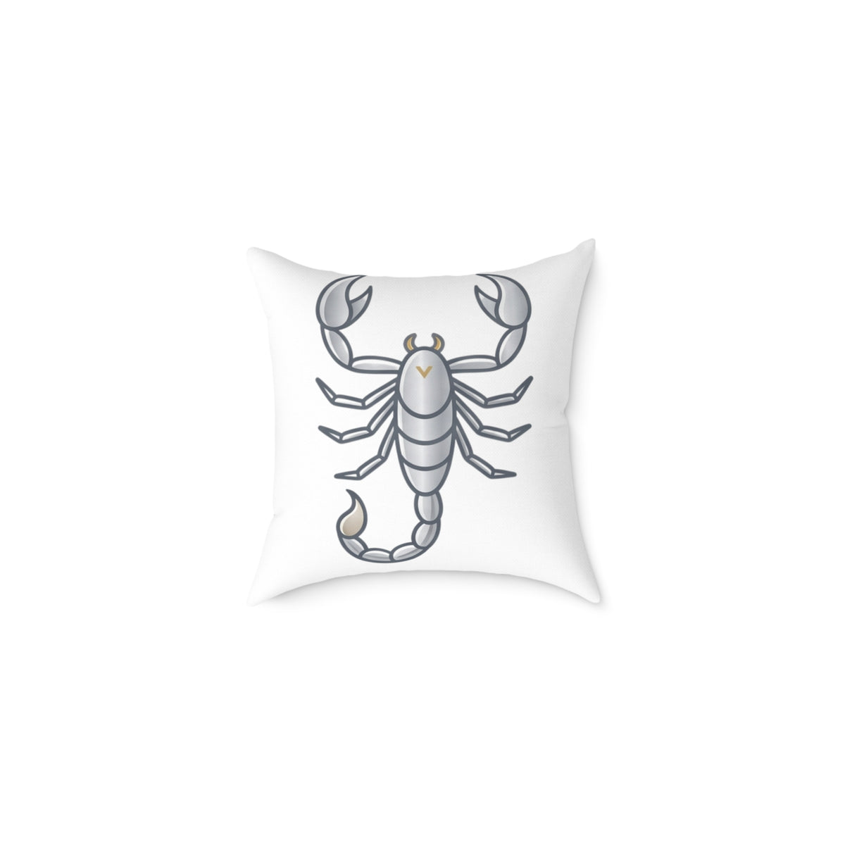 Zodiac Scorpio Astrological Square Poly Canvas Pillow