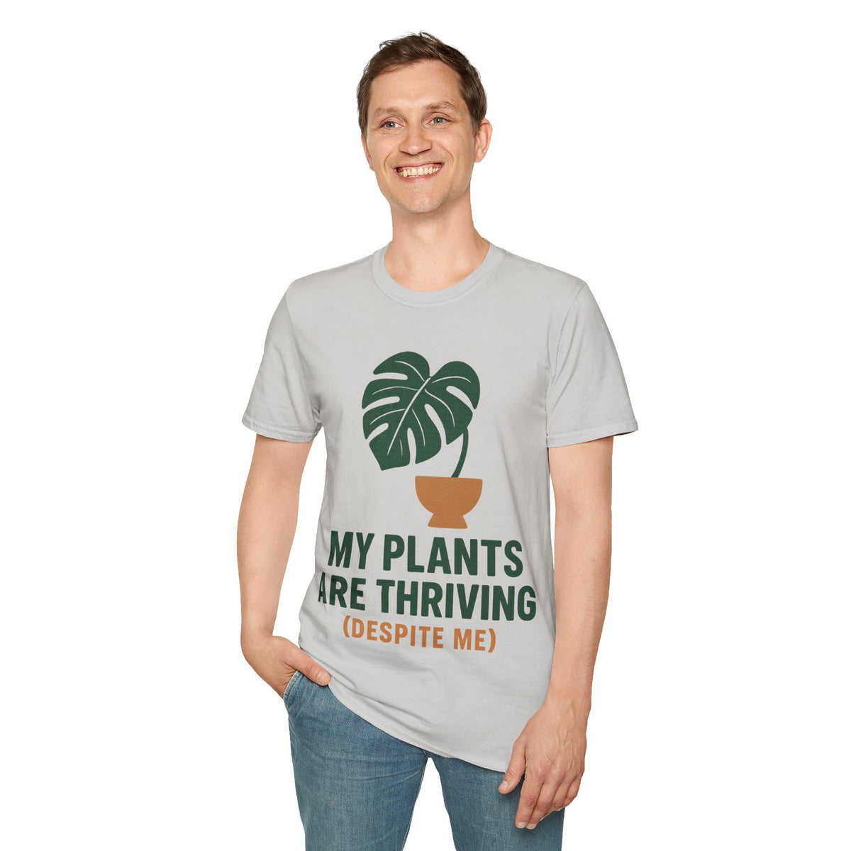 Plant Lover T-Shirt — 'My Plants Are Thriving, Therapy Not' Potted Monstera Tee - Trending Now - September 2026
