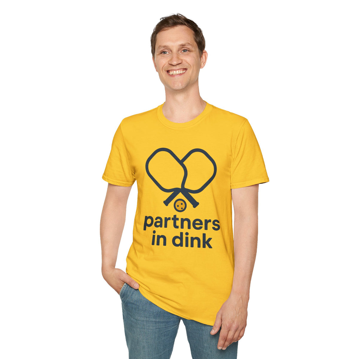 Heart & Dot Minimalist Black T-Shirt — Subtle Blue Heart Graphic - Trending Now - September 2026