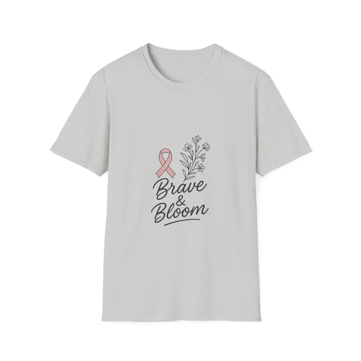 Brave to Bloom Breast Cancer Awareness T-Shirt - Trending Now - October 2026
