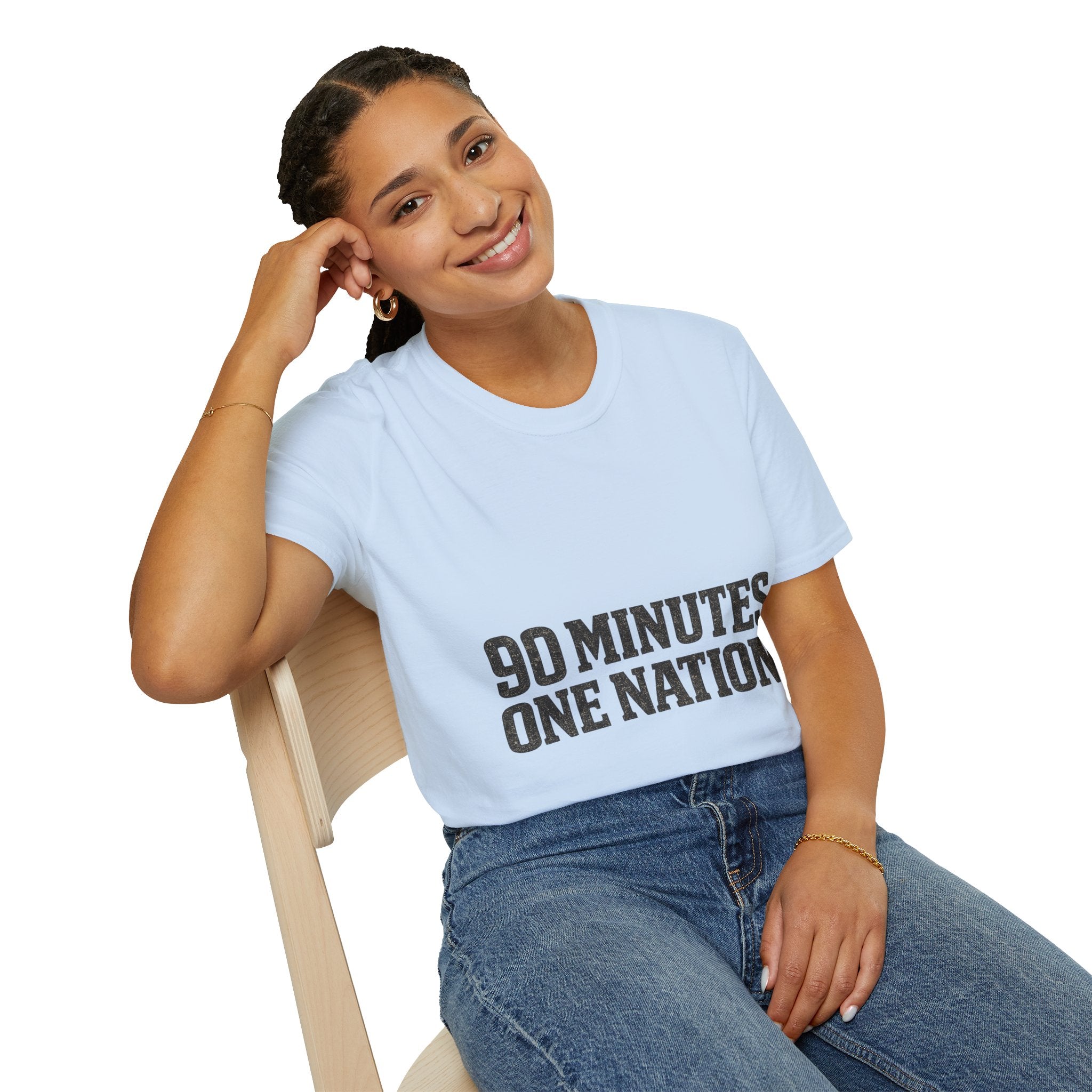 FIFA World Cup 2026 90 Minutes. One Nation. T-Shirt — Patriotic Soccer/Fans Tee