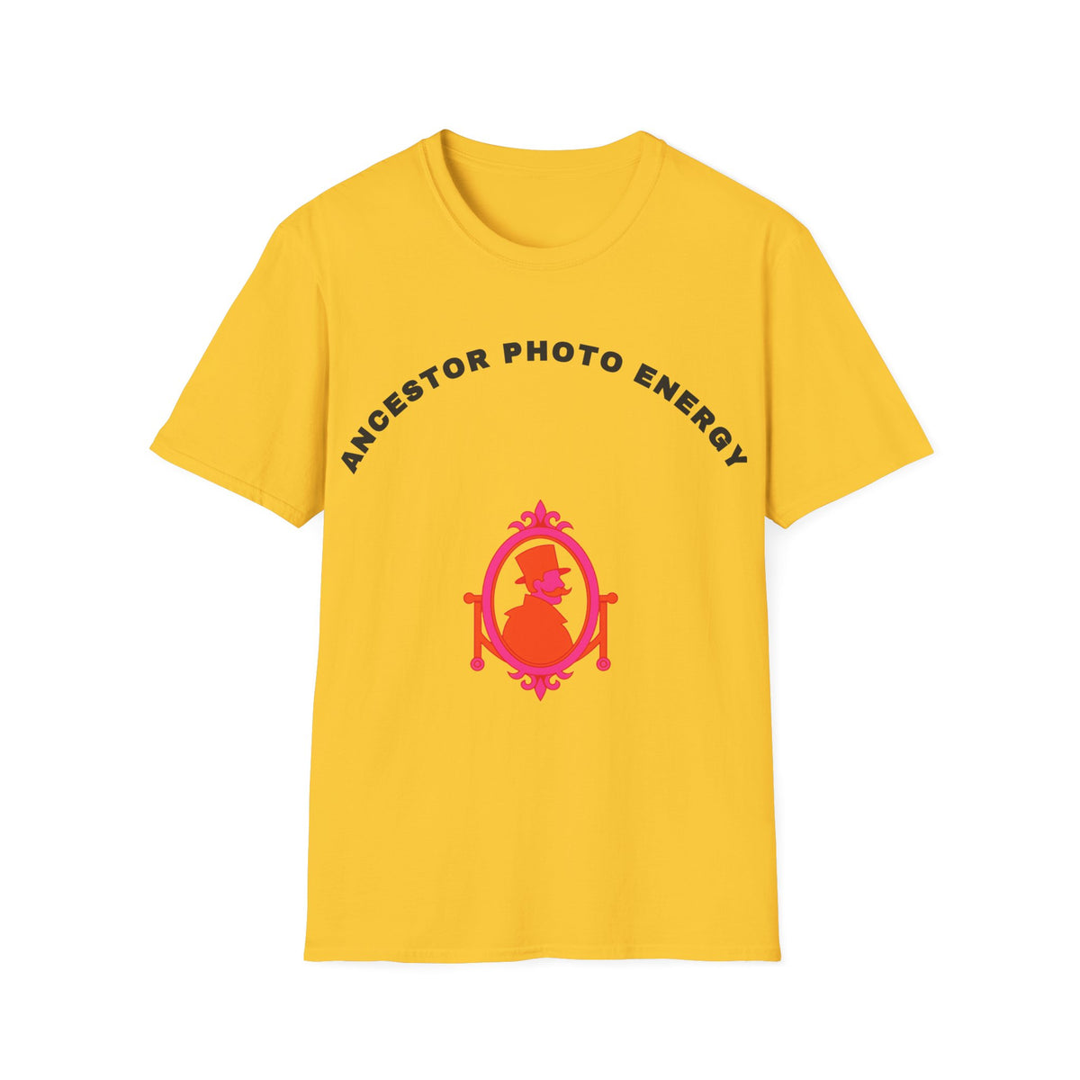 T-Shirt — 'Ancestor Photo Energy' Spiritual Retro Graphic Tee - Trending Now - September 2026