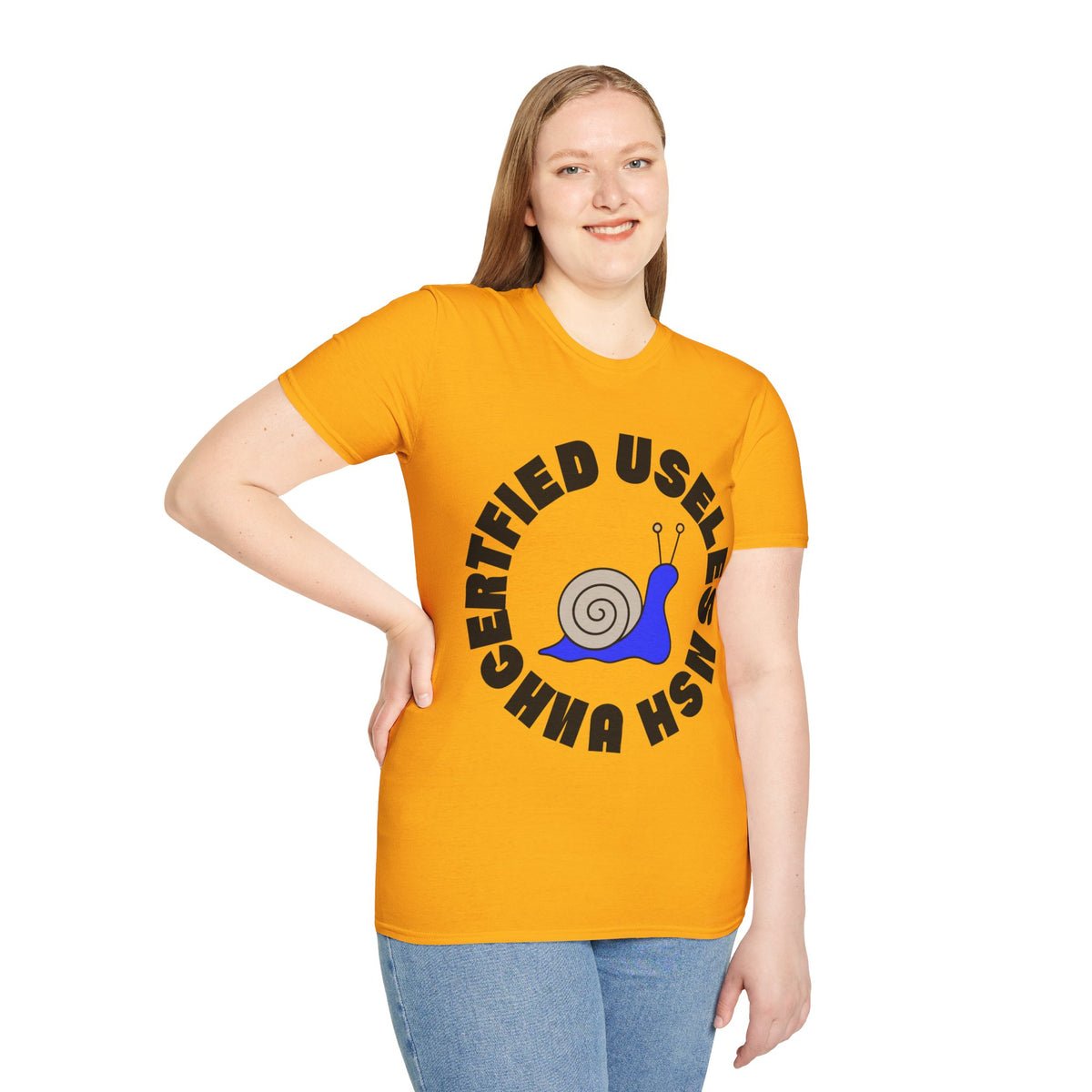 Certified Useless Snail T-Shirt — Funny Cute Graphic Tee for Sarcastic Gifts - Trending Now - August 2026
