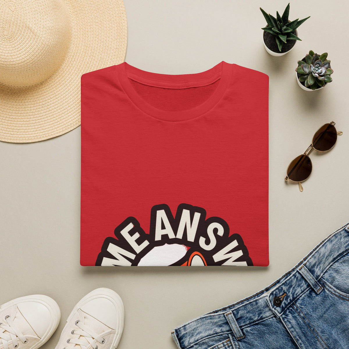 "Same Answer Every Time" Megaphone Graphic Tee - Trending Now - September 2026