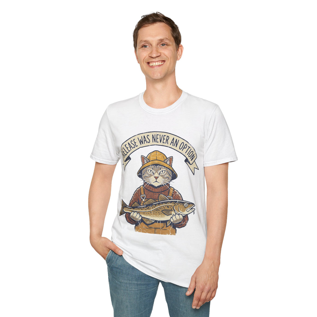 T-Shirt — “Please Was Never An Option” Cat Fisher Graphic Tee - Trending Now - September 2026