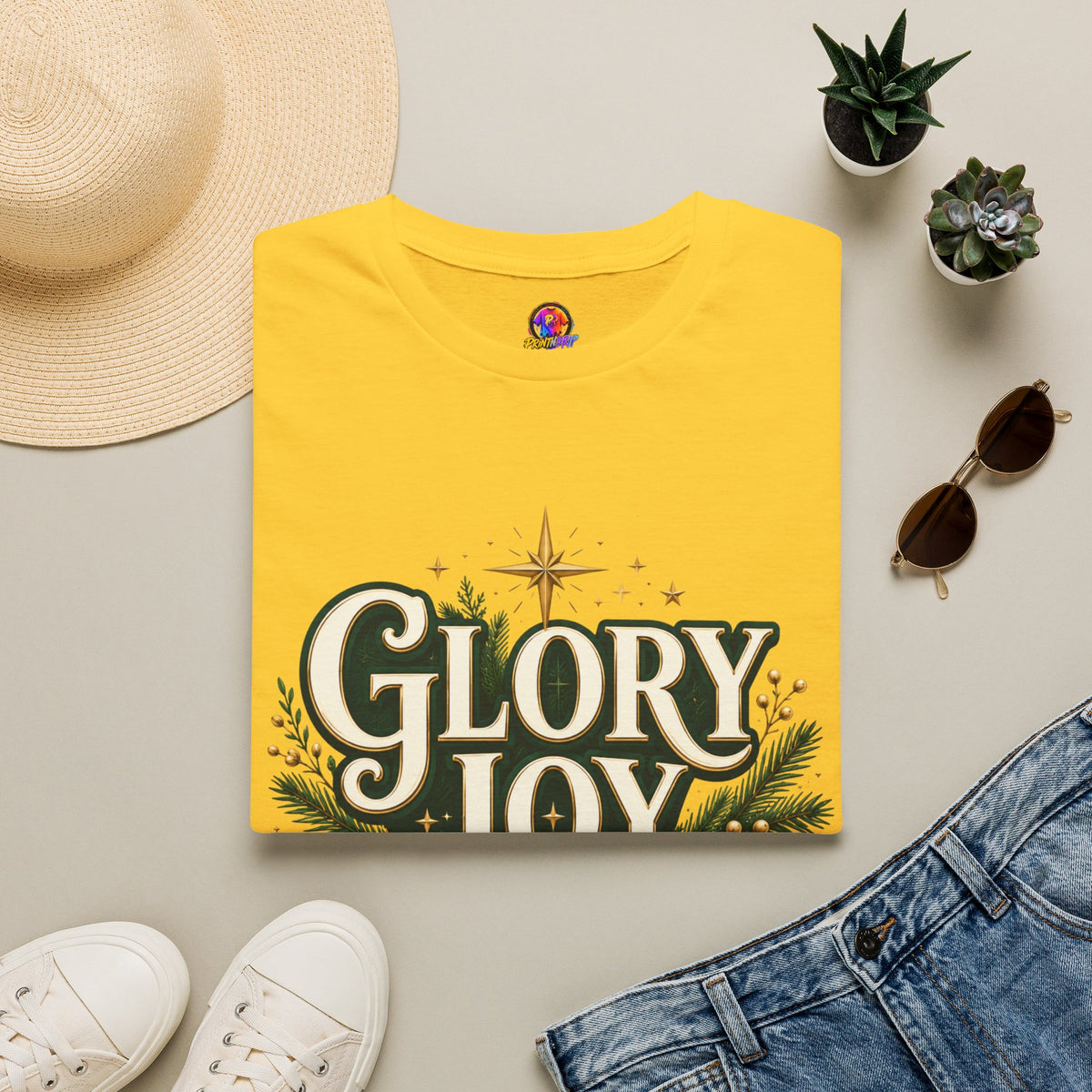 Glory Joy Peace Christmas T-Shirt