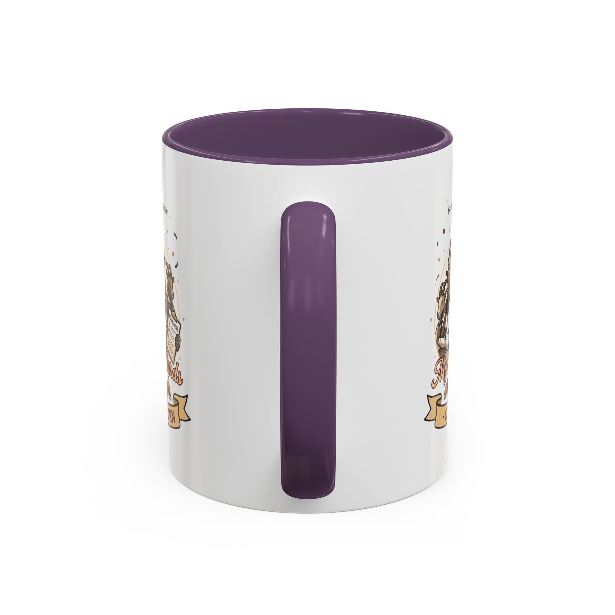 Capricorn Coffee Mug — "My Standards Are High" Zodiac Accent Mug (11/15oz)