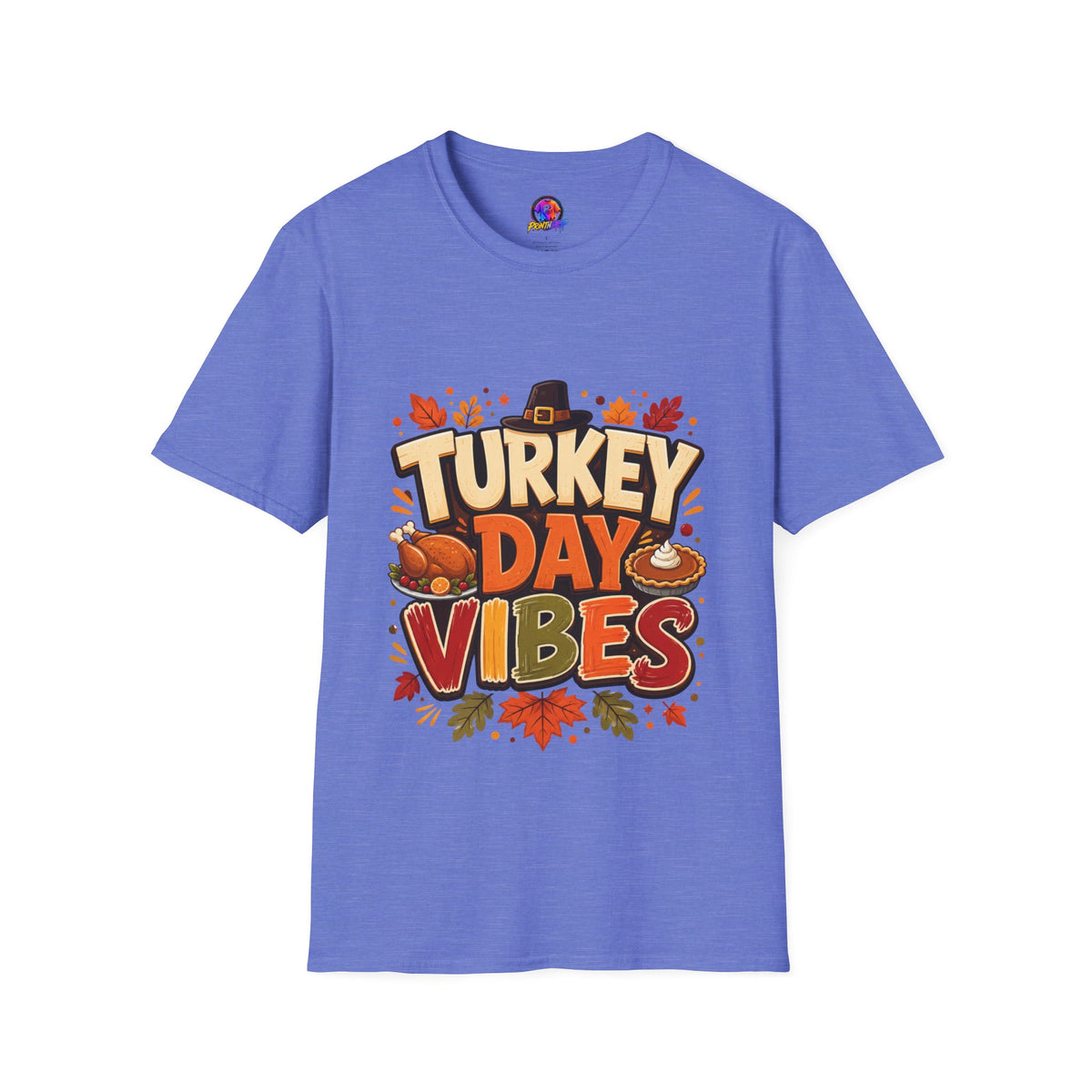 Thanksgiving T-Shirt Turkey Day Vibes T-Shirt