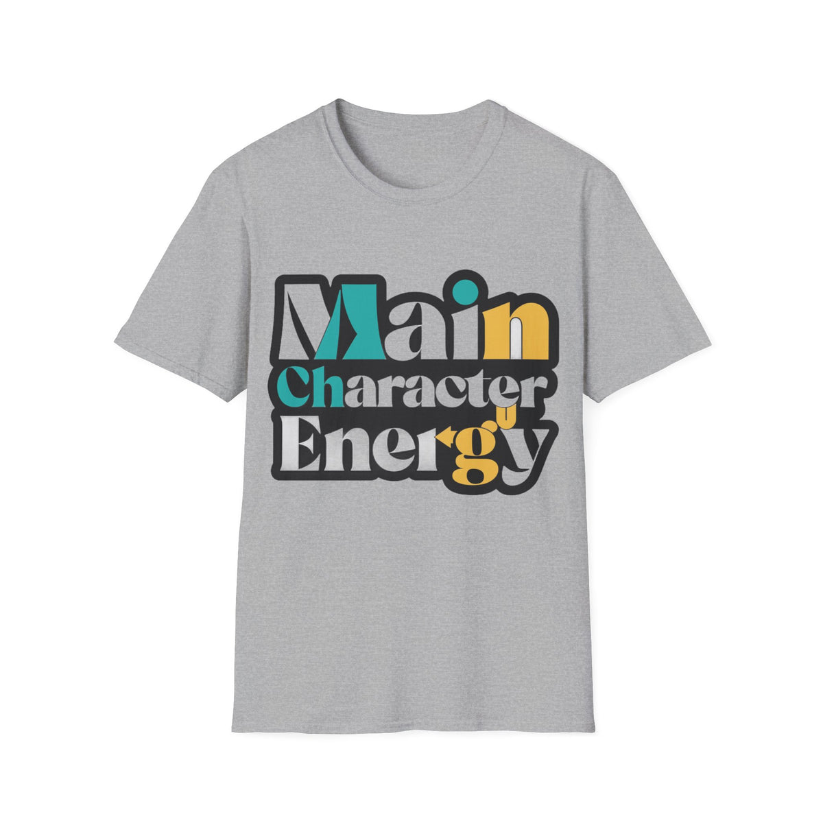 Main Character Energy T-Shirt — Retro Bold Graphic Tee - Trending Now - August 2026