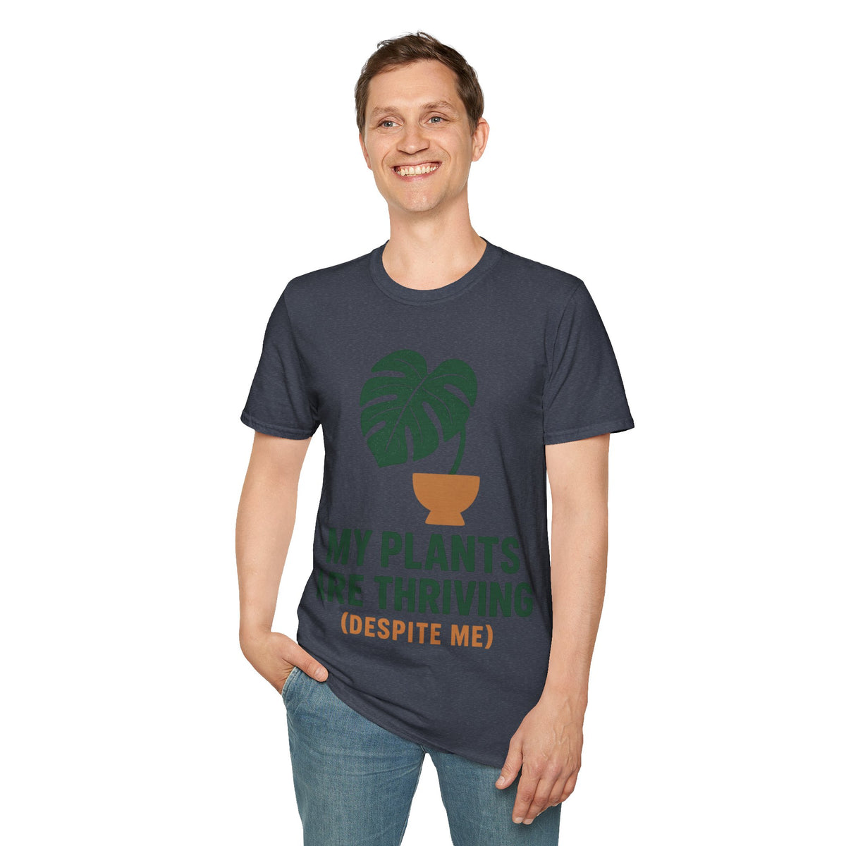 Plant Lover T-Shirt — 'My Plants Are Thriving, Therapy Not' Potted Monstera Tee - Trending Now - September 2026