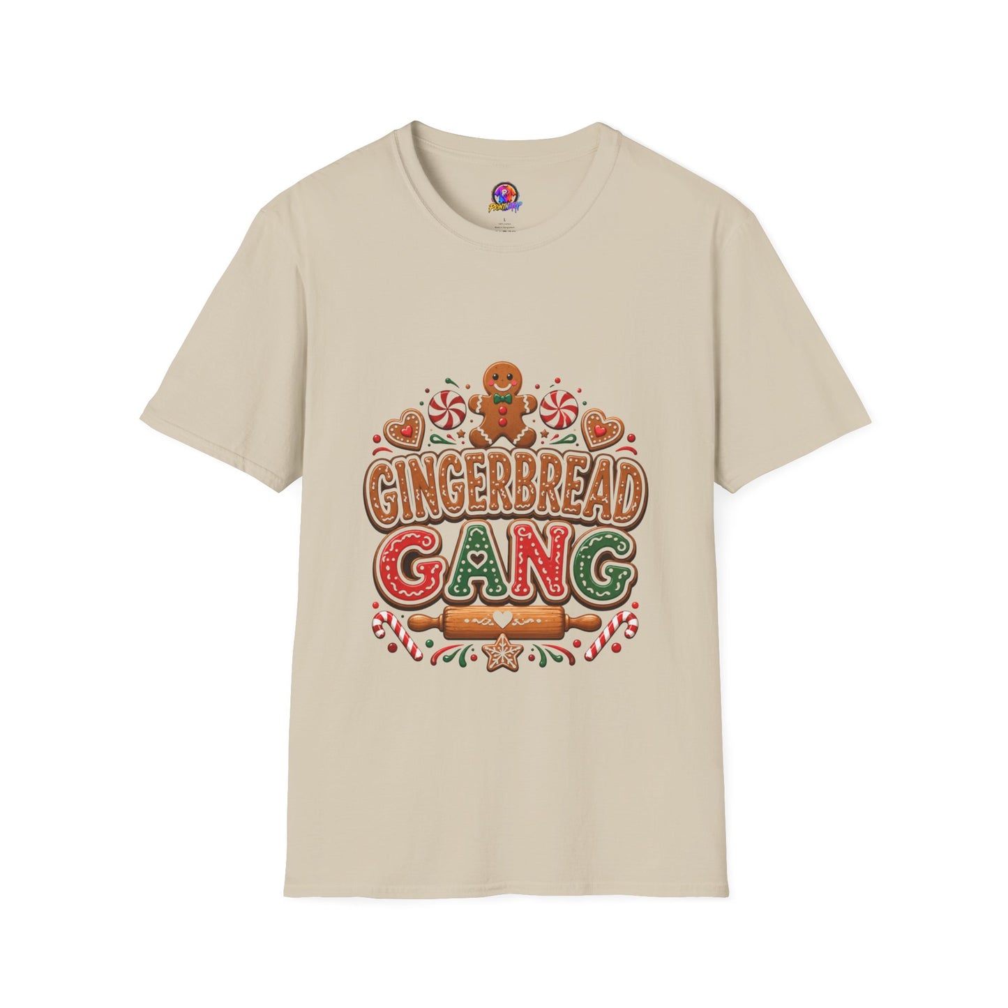 Gingerbread Gang T-Shirt — Cute Holiday Cookie Graphic Tee
