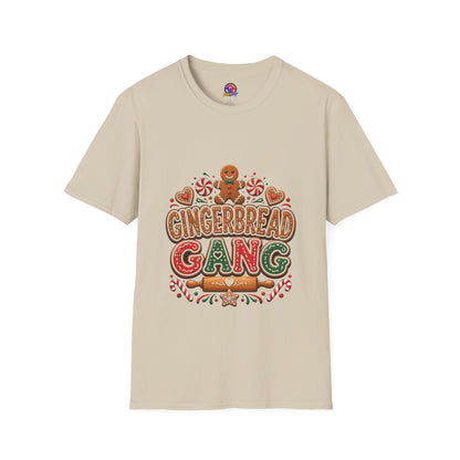 Gingerbread Gang T-Shirt — Cute Holiday Cookie Graphic Tee