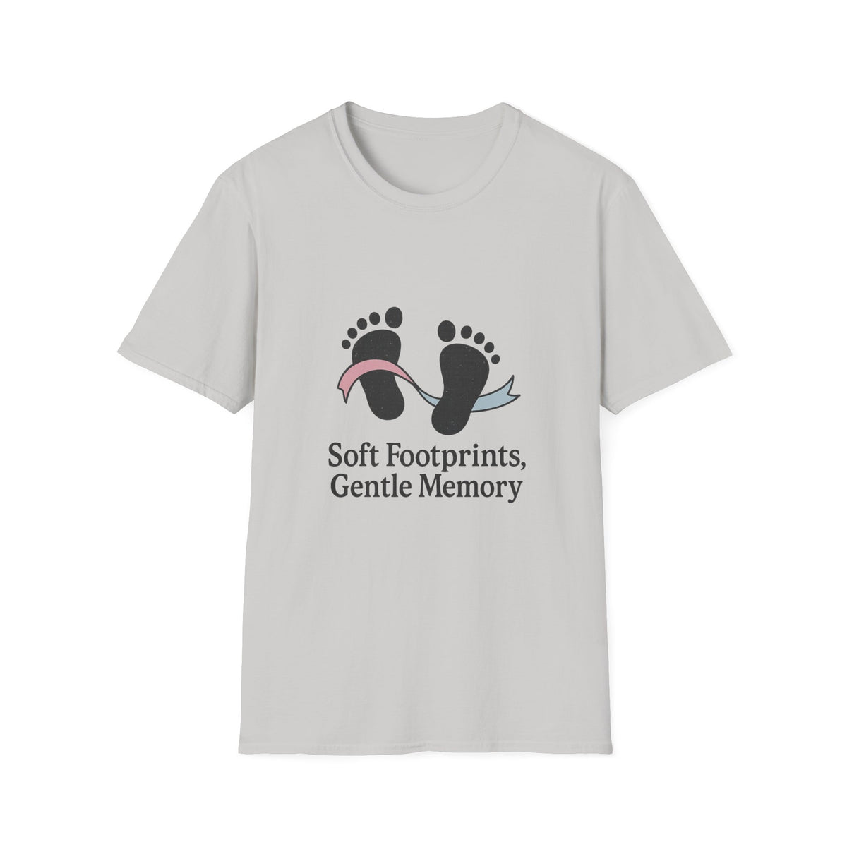 Memorial Baby Footprints T-Shirt — "Soft Footprints Gentle Memory" Remembrance Tee - Trending Now - October 2026