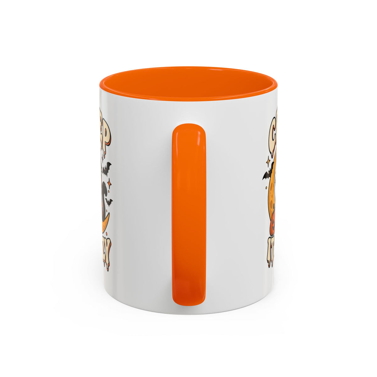 Creepy It Cozy Black Cat Halloween Accent Coffee Mug (11/15oz)