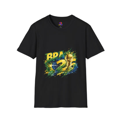 Brazil 25 T‑Shirt — Brazil Soccer World Cup Graphic Tee