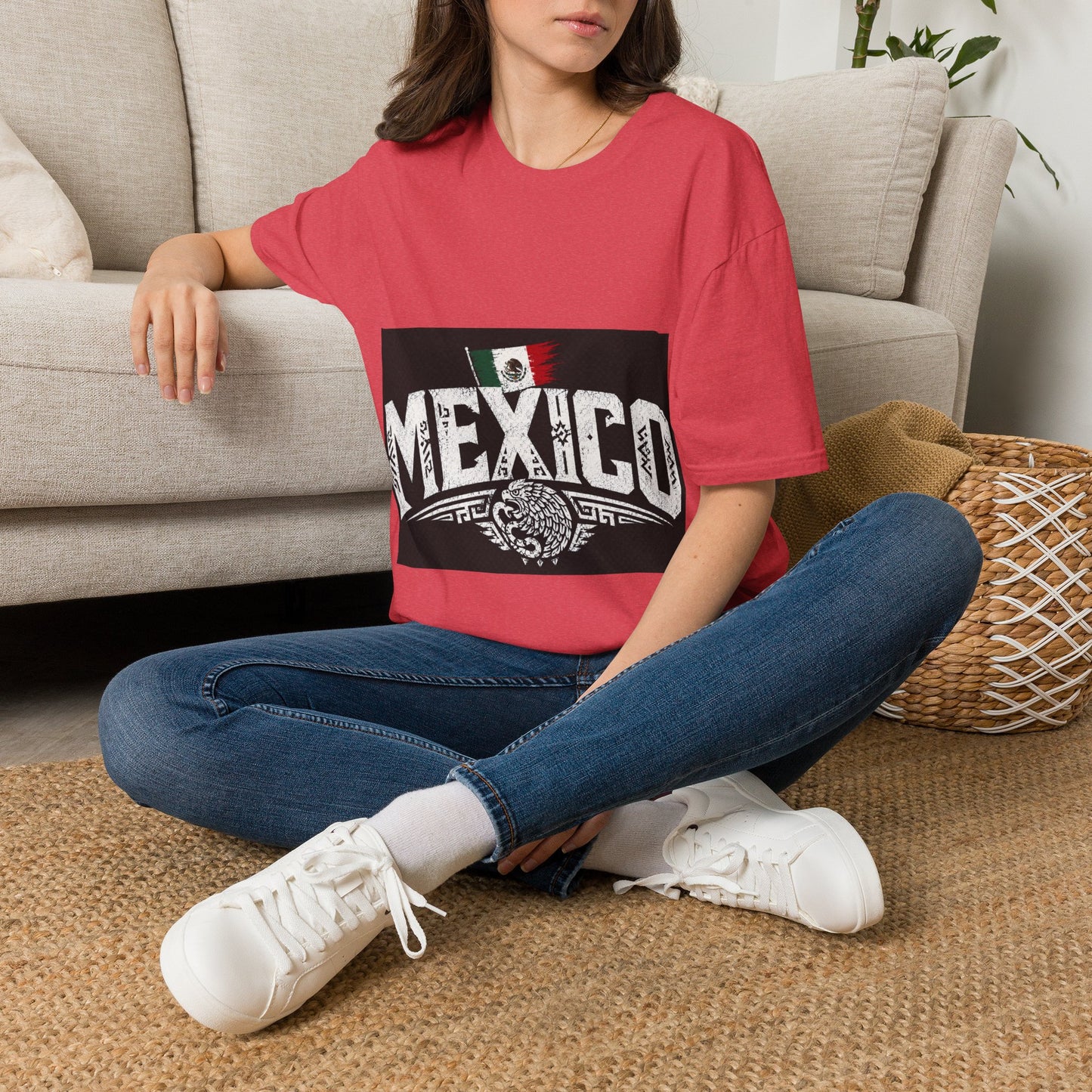 Mexico Vintage Flag T-Shirt