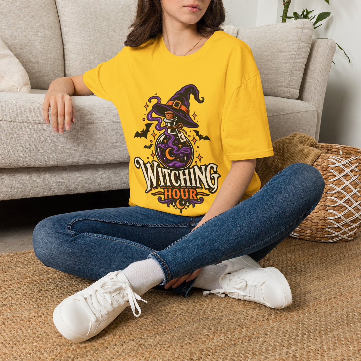 Witching Hour T-Shirt — Halloween Witch Potion Graphic Tee